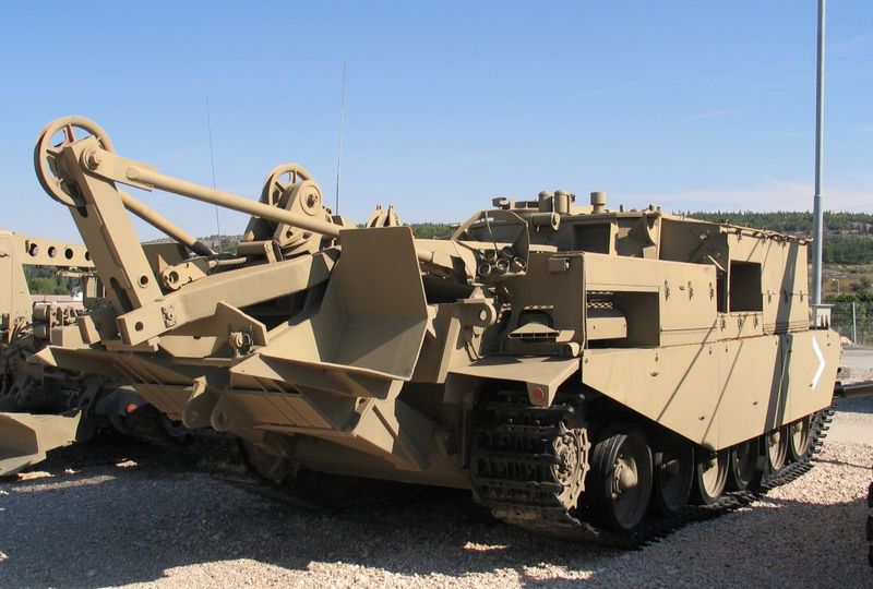 Centurion ARV MkII w Muzeum Yad la-Shiryon. Źródło: Wikimedia Commons, licencja: CC BY-SA 3.0