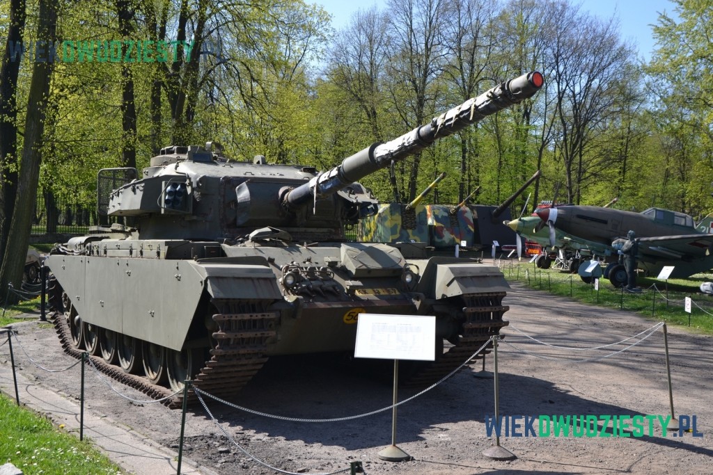 Czołg Centurion Mk 5 w Muzeum Wojska Polskiego w Warszawie. Fot. Michał Szafran